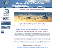 Tablet Screenshot of generalaviationcenter.com